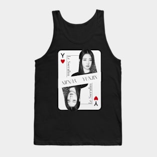 Yunjin Le Sserafim Card Tank Top